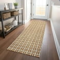 thumbnail image 1 of Addison Rugs Chantille Indoor/Outdoor Transitional Geometric Copper Washable Runner Rug, 2'3" x 7'6", 1 of 6