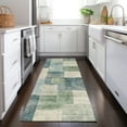 thumbnail image 1 of Addison Rugs Chantille Indoor/Outdoor Transitional Geometric Seafoam Washable Runner Rug, 2'3" x 7'6", 1 of 6