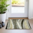 thumbnail image 1 of Addison Rugs Chantille Indoor/Outdoor Transitional Swirls Taupe Washable Rectangle Rug, 1'8" x 2'6", 1 of 6