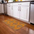thumbnail image 1 of Addison Rugs Chantille Indoor/Outdoor Transitional Geometric Orange Washable Rectangle Rug, 1'8" x 2'6", 1 of 6