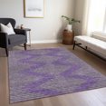 thumbnail image 1 of Addison Rugs Chantille Indoor/Outdoor Transitional Geometric Purple Washable Rectangle Rug, 8' x 10', 1 of 6