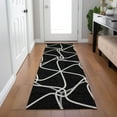 thumbnail image 1 of Addison Rugs Chantille Indoor/Outdoor Transitional Geometric Black Washable Runner Rug, 2'3" x 7'6", 1 of 6