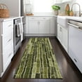 thumbnail image 1 of Addison Rugs Chantille Indoor/Outdoor Transitional Stripes Olive Washable Runner Rug, 2'3" x 7'6", 1 of 6