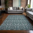 thumbnail image 1 of Addison Rugs Chantille Indoor/Outdoor Transitional Panel Teal Washable Rectangle Rug, 3' x 5', 1 of 6