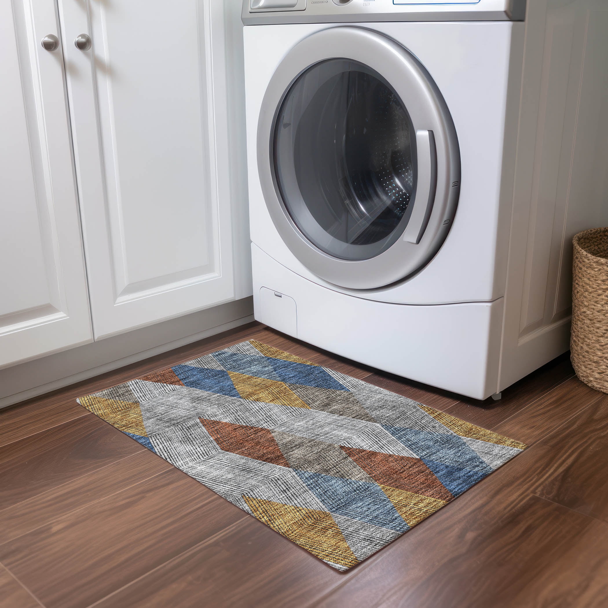 Addison Rugs Chantille Indoor/Outdoor Transitional Geometric Gray ...