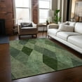 thumbnail image 1 of Addison Rugs Chantille Indoor/Outdoor Transitional Geometric Green Washable Rectangle Rug, 2'6" x 3'10", 1 of 6