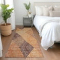 thumbnail image 1 of Addison Rugs Chantille Indoor/Outdoor Transitional Geometric Orange Washable Runner Rug, 2'3" x 7'6", 1 of 6