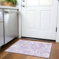 thumbnail image 1 of Addison Rugs Chantille Indoor/Outdoor Transitional Floral Lavender Washable Rectangle Rug, 1'8" x 2'6", 1 of 6