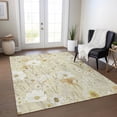 thumbnail image 1 of Addison Rugs Chantille Indoor/Outdoor Transitional Floral Wheat Washable Rectangle Rug, 10' x 14', 1 of 6