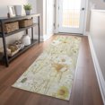 thumbnail image 1 of Addison Rugs Chantille Indoor/Outdoor Transitional Floral Wheat Washable Runner Rug, 2'3" x 7'6", 1 of 6