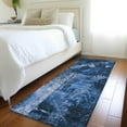 thumbnail image 1 of Addison Rugs Chantille Indoor/Outdoor Transitional Floral Navy Washable Runner Rug, 2'3" x 7'6", 1 of 6
