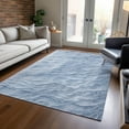 thumbnail image 1 of Addison Rugs Chantille Indoor/Outdoor Transitional Waves Denim Washable Rectangle Rug, 10' x 14', 1 of 6