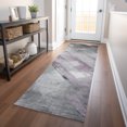 thumbnail image 1 of Addison Rugs Chantille Indoor/Outdoor Transitional Stripes Lavender Washable Runner Rug, 2'3" x 7'6", 1 of 6