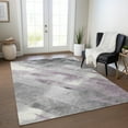 thumbnail image 1 of Addison Rugs Chantille Indoor/Outdoor Transitional Stripes Lavender Washable Rectangle Rug, 9' x 12', 1 of 6