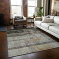 thumbnail image 1 of Addison Rugs Chantille Indoor/Outdoor Transitional Casual Brown Washable Rectangle Rug, 5' x 7'6", 1 of 6