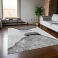 thumbnail image 1 of Addison Rugs Chantille Indoor/Outdoor Transitional Organic Gray Washable Rectangle Rug, 3' x 5', 1 of 6