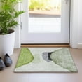 thumbnail image 1 of Addison Rugs Chantille Indoor/Outdoor Transitional Organic Green Washable Rectangle Rug, 1'8" x 2'6", 1 of 6