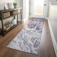 thumbnail image 1 of Addison Rugs Chantille Indoor/Outdoor Transitional Abstract Purple Washable Runner Rug, 2'3" x 7'6", 1 of 6