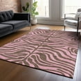 thumbnail image 1 of Addison Rugs Chantille Indoor/Outdoor Transitional Animal Print Brown Washable Rectangle Rug, 5' x 7'6", 1 of 6
