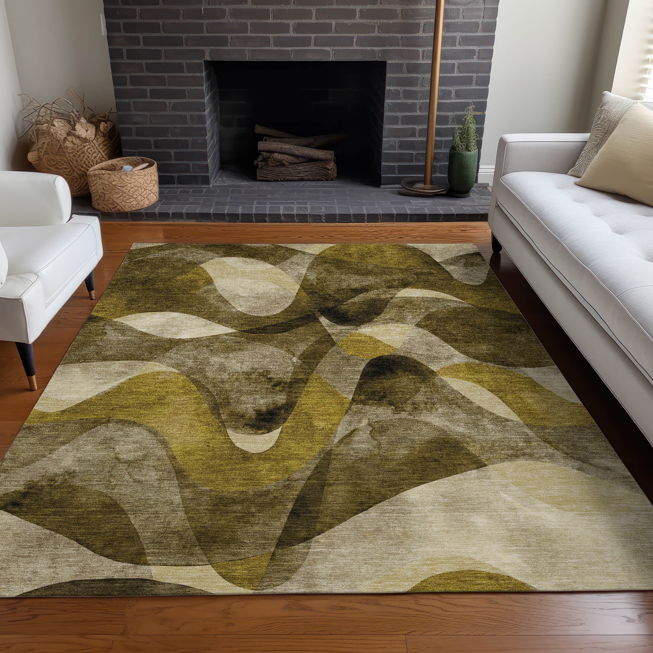Chantille ACN536 Coffee 8 x 10 Rug