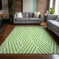 thumbnail image 1 of Addison Rugs Chantille Indoor/Outdoor Transitional Geometric Lime Washable Rectangle Rug, 3' x 5', 1 of 6