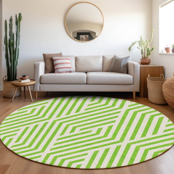Chantille ACN550 Lime 8 x 8 Rug
