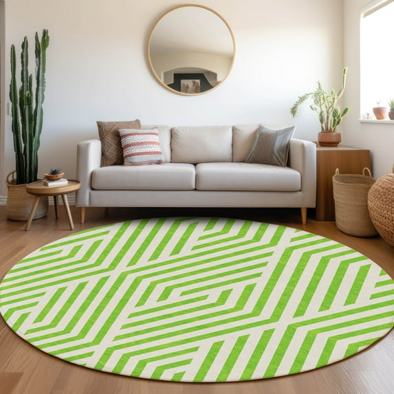 Chantille ACN550 Lime 8 x 8 Rug