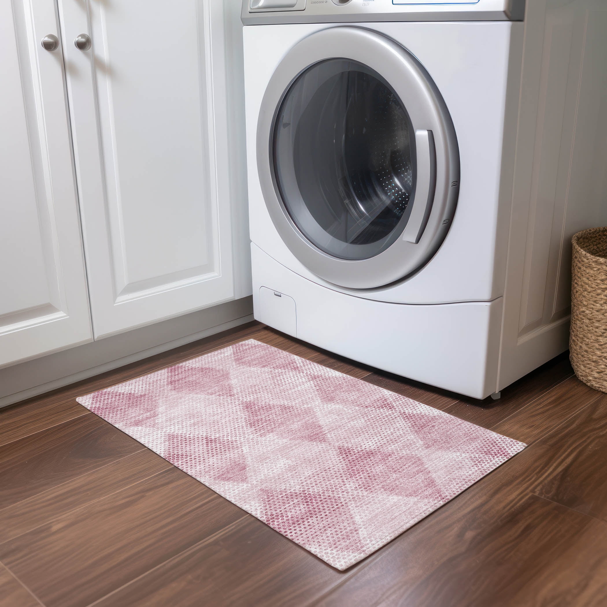 Addison Rugs Chantille Indoor/Outdoor Transitional Geometric Merlot ...