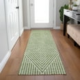 thumbnail image 1 of Addison Rugs Chantille Indoor/Outdoor Transitional Geometric, Abstract Aloe Washable Runner Rug, 2'3" x 7'6", 1 of 6