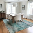 thumbnail image 1 of Addison Rugs Chantille Indoor/Outdoor Transitional Casual Teal Washable Rectangle Rug, 10' x 14', 1 of 6