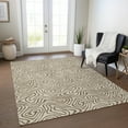 thumbnail image 1 of Addison Rugs Chantille Indoor/Outdoor Transitional Swirls Beige Washable Rectangle Rug, 10' x 14', 1 of 6