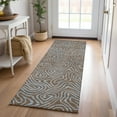 thumbnail image 1 of Addison Rugs Chantille Indoor/Outdoor Transitional Swirls Brown Washable Runner Rug, 2'3" x 7'6", 1 of 6