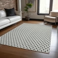 thumbnail image 1 of Addison Rugs Chantille Indoor/Outdoor Transitional Lattice Ivory Washable Rectangle Rug, 3' x 5', 1 of 6
