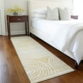 thumbnail image 1 of Addison Rugs Chantille Indoor/Outdoor Contemporary Art Deco Gold Washable Runner Rug, 2'3" x 7'6", 1 of 6