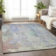 thumbnail image 1 of Addison Rugs Chantille Indoor/Outdoor Transitional Abstract Purple Washable Rectangle Rug, 9' x 12', 1 of 6