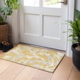 thumbnail image 1 of Addison Rugs Chantille Indoor/Outdoor Transitional Abstract Gold Washable Rectangle Rug, 1'8" x 2'6", 1 of 6