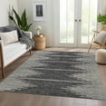 thumbnail image 1 of Addison Rugs Chantille Indoor/Outdoor Transitional Modern Charcoal Washable Rectangle Rug, 8' x 10', 1 of 6