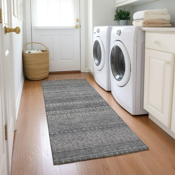 Chantille ACN527 Gray 23" x 76" Rug