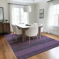 thumbnail image 1 of Addison Rugs Chantille Indoor/Outdoor Transitional Stripes Purple Washable Rectangle Rug, 9' x 12', 1 of 6