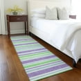 thumbnail image 1 of Addison Rugs Chantille Indoor/Outdoor Transitional Stripes Lime Washable Runner Rug, 2'3" x 7'6", 1 of 6
