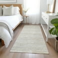thumbnail image 1 of Addison Rugs Chantille Indoor/Outdoor Transitional Stripes Ivory Washable Runner Rug, 2'3" x 7'6", 1 of 6