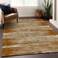 thumbnail image 1 of Addison Rugs Chantille Indoor/Outdoor Transitional Stripes Paprika Washable Rectangle Rug, 8' x 10', 1 of 6