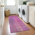 thumbnail image 1 of Addison Rugs Chantille Indoor/Outdoor Transitional Striped Lilac Washable Runner Rug, 2'3" x 7'6", 1 of 6