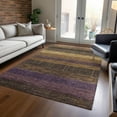 thumbnail image 1 of Addison Rugs Chantille Indoor/Outdoor Transitional Stripes Brown Washable Rectangle Rug, 10' x 14', 1 of 6