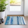 thumbnail image 1 of Addison Rugs Chantille Indoor/Outdoor Transitional Modern Blue Washable Rectangle Rug, 1'8" x 2'6", 1 of 6