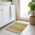 thumbnail image 1 of Addison Rugs Chantille Indoor/Outdoor Transitional Stripes Aloe Washable Rectangle Rug, 1'8" x 2'6", 1 of 6