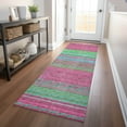 thumbnail image 1 of Addison Rugs Chantille Indoor/Outdoor Transitional Geometric, Abstract Blush Washable Runner Rug, 2'3" x 7'6", 1 of 6