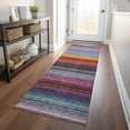thumbnail image 1 of Addison Rugs Chantille Indoor/Outdoor Transitional Geometric, Abstract Lavender Washable Runner Rug, 2'3" x 7'6", 1 of 6