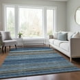 thumbnail image 1 of Addison Rugs Chantille Indoor/Outdoor Transitional Geometric, Abstract Navy Washable Rectangle Rug, 10' x 14', 1 of 6
