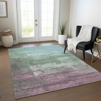 Addison Rugs Chantille Indoor/Outdoor Transitional Abstract Aloe Washable Rectangle Rug, 10' x 14'